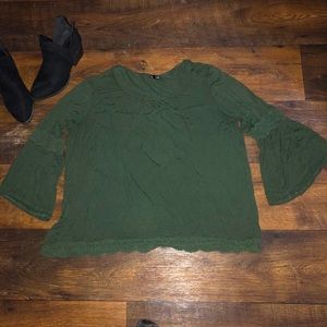 Dark Green XL Hannah Top